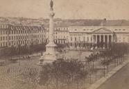 Teatro de Dona Maria II na Praça D. Pedro IV em Lisboa.