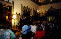 Público a assistir ao concerto de Jorge Moyano, no Palácio Nacional de Sintra, durante o Festival de Música de Sintra.