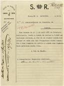 Ofício dirigido ao Administrador do Concelho de Sintra, proveniente do Conselheiro Inspetor Judicial do Juízo de Direito da Comarca de Sintra [...] de Castro e Almeida, solicitando a afixação de editais.