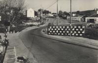 Ponte em Cabriz antes do alargamento da estrada.