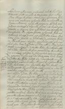 Instrumento de emprazamento em três vidas realizado em Cantanhede, nas notas de Manuel Gomes Dias, Tabelião da Vila de Sintra, entre o procurador de D. Pedro José António de Menezes, Conde e Senhor de Cantanhede, e o Padre António José de Lemos, relativo a uma propriedade no termo da Vila de Sintra.