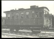 Carruagem de 1ª classe A6f 2 (Série A6f 1 e 2) construída em 1915 nas Oficinas Gerais da Figueira da Fóz (Beira Alta) 