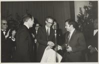 Entrega de troféus aos concorrentes do Rally das Camélias no Palácio Valenças.
