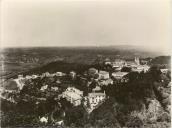 Vista parcial da vila de Sintra com o Hotel neto, o hotel Nunes e Lawrence.