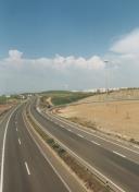 Vista parcial da A16 no nó de ligação a Sintra.