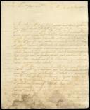 Carta dirigida a Francisco José da Silva de Domingos Pires Bandeira a propósito da administração da sua casa.