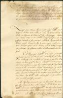 Carta missiva com indicação e ordens para a viagem da Macau dos diretores da nau Rainha de Nantes dirigida a José Dias Barros, capitão piloto e prático, João Beddelcom, piloto prático, João Lopes Araújo, 2º capitão piloto e João António dos Santos 3º piloto.