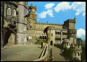 Sintra (Portugal) - Palácio Nacional da Pena. Fachada principal.