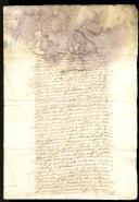 Instrumento de quitação passado a Jerónimo Bolarte Dique relativo aos bens legados por sua mulher Ana Maria Joaquina Josefa de Jesus Pires Bandeira.