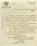 Ofício dirigido ao Administrador do Concelho de Sintra, proveniente da Comissão Administrativa da Misericórdia de Sintra, o vogal [...] Carvalho, referente ao orçamento suplementar da receita e despesa para o atual ano económico.