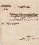 Ofício do Administrador do Bairro Alto, Manuel Joaquim de Almeida, ao Administrador do Concelho de Sintra, devolvendo a carta precatória que foi enviada com o ofício nº 263.