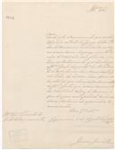Carta dirigida ao presidente da Junta de Recenseamento, proveniente de Jerónimo José de Sousa, a propósito da retificação do valor dos bens dos rendimentos afixados em edital na porta da igreja de S. Pedro de Barcarena, para serem alterados no livro de recenseamento.