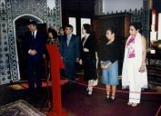 Receção ao Primeiro Ministro de Marrocos e sua comitiva no Palácio Nacional de Sintra durante a sua visita a Sintra.