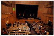 Plateia do Auditório Jorge Sampaio durante a Inauguração do Centro Cultural Olga Cadaval.