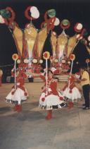 Desfile das marchas populares.