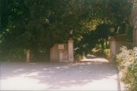 Entrada do jardim da Liberdade em Sintra.