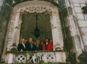 Visita a Sintra dos técnicos da Unesco acompanhados pela Presidente da Câmara Municipal de Sintra, Edite Estrela e José Cardim Ribeiro.