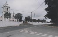Reparação de um troço de estrada no concelho de Sintra.