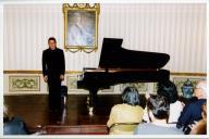 Concerto com Piotr Anderrszewsky, durante o Festival de Música de Sintra, no Palácio Nacional de Queluz.