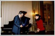 Concerto com Sequeira Costa, durante o Festival de Música de Sintra, na sala da música, no Palácio Nacional de Queluz.