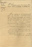 Circular do Secretário Geral da 2ª Repartição do Governo Civil de Lisboa, Eduardo Segurado, ao Administrador do Concelho de Sintra, a nomear António Joaquim Coelho, Regedor da Paroquia de Belas.