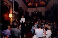Concerto de Janis Vakarelis durante o Festival de Musica de Sintra, no Palácio Nacional de Sintra.