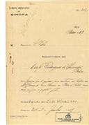 Construção de moradia em S. Pedro de Sintra, em nome de Carlos Rodrigues, com o Processo OB nº 242/1924, com a licença de construção nº 205 de 05 /06/1924 e LH nº 90 de 27/12/1935.