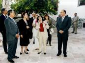 Receção ao Primeiro Ministro de Marrocos e sua comitiva no Palácio Nacional de Sintra, com a presença do Presidente da Câmara Municipal de Sintra, Dr. Fernando Reboredo Seara, durante a sua visita a Sintra.