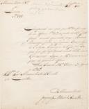 Ofício do Administrador do Concelho da Ericeira, Joaquim José Libânio de Carvalho ao Administrador do Concelho de Sintra, informando que manda apresentar o preso, mancebo Domingos, filho de Joaquim Dia, do lugar de Cortezia, que foi capturado na Vila de Sintra.
