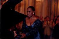 Concerto de Barbara Hendricks e Roland Pöntinen, durante o festival de música de Sintra na sala da música, no Palácio Nacional de Queluz.