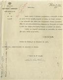 Ofício dirigido ao Administrador do Concelho de Sintra, proveniente do Chefe da 4ª Secção da Divisão Hidráulica do Tejo, António Ferreira, solicitando a afixação de editais nas sedes das freguesias do concelho.