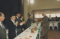 Rui Silva, presidente da Câmara Municipal de Sintra, no almoço de aniversário do Sporting Clube de Lourel.