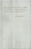 Mandados de pagamento referentes ao ano económico de 1842-1843, passados pelo Presidente da Câmara Municipal de Belas ao tesoureiro do concelho.
