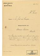 Construção de barracão em Alvarinhos em nome de Mariana Custódia, com o Processo nº OB 186/1921, com a licença de construção nº 94 de 24/05/1921.