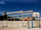 Construção do pavilhão gimnodesportivo da Escola Secundária Matias Aires no Cacém.