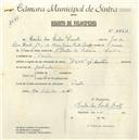 Registo de velocípede de marca Azur com motor, com o nº 4860, em nome de Carlos dos Santos Duarte, morador em Paiões.