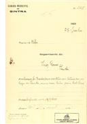 Construção de uma casa em Idanha em nome de Inês Gomes, com o Processo OB nº 345/1923, com a licença de construção nº 403 de 23/10/1923.