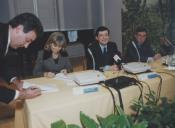 Assinatura de Protocolos com Associações do Concelho de Sintra na sala da Nau do palácio Valenças com a presença de Edite Estrela, presidente da Câmara Municipal de Sintra Edite Estrela.