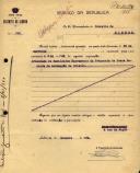 Ofício do Presidente da Comissão da Junta Geral do Distrito de Lisboa, ao Administrador do Concelho de Sintra, para dar conhecimento do orçamento do ano de 1934/1935 da Irmandade do Santíssimo Sacramento da Freguesia de Colares.