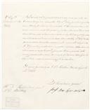 Circular dirigida ao presidente da Câmara Municipal de Belas proveniente de Joaquim José Dias Lopes de Vasconcelos, secretário geral do Governo Civil, insistindo no envio do parecer da Câmara a respeito do plantio das árvores nos terrenos baldios.