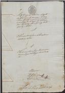 Feito cível de resíduos de testamento de Maria Duarte, moradora no Sabugo, cujo testamenteiro foi José Moreia, morador no mesmo lugar.