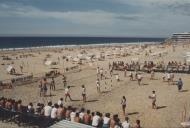 Voleibol na Praia Grande organizado pela Câmara Municipal de Sintra.