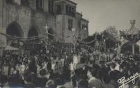 Festas de Nossa Senhora do Cabo Espichel, na freguesia de São Martinho, no largo Rainha Dona Amélia em frente ao Palácio Nacional de Sintra.