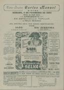 Programa do filme "Escravo da Selva" com a participação de Sabu e Bibi Ferreira.