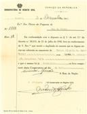 Requerimento para contrair matrimónio de Carlos Alberto Aboim Chaves e Maria da Anunciação Gonçalves, moradores em Rio de Mouro. 