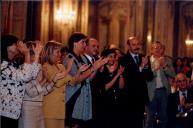 Concerto com Vag Papian e Maxim Vengerov, durante o festival de música de Sintra, na sala de música do Palácio Nacional de Queluz.