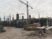 Construção da Escola de Recuperação do Património em Odrinhas.