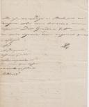 Carta da Duquesa de Lafões relativa ao envio ao seu requisitante a respeito de diversos assuntos entre os quais uma sege para o Padre Alexandre.