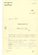 Construção de um quiosque em Belas em nome de António Luís Lopes com o Processo OB nº 191/1923.