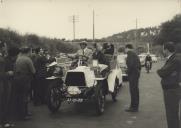 Prova automobilística do 1º Rally de Donas Elviras no Ramalhão em Sintra.